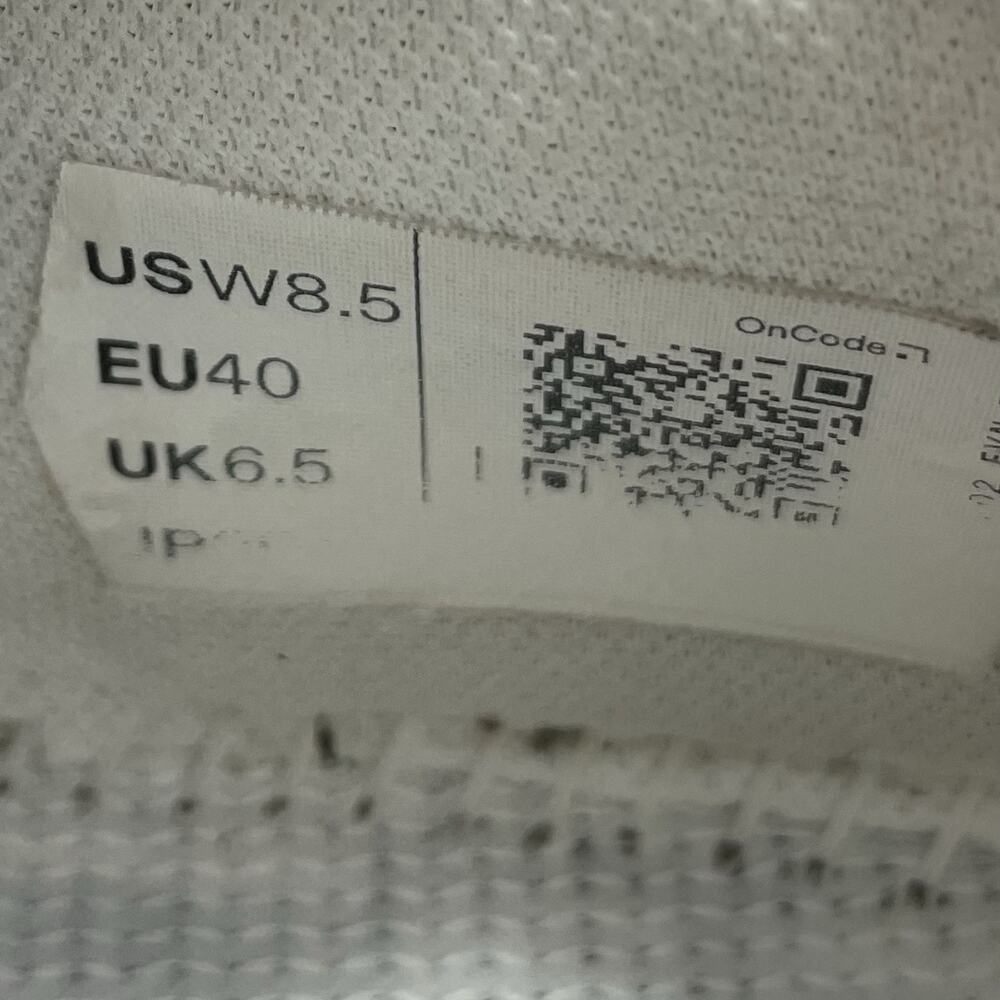 ON Cloud The Roger Clubhouse Pro Sneakers White/Ice Womens Size 8.5, No Insoles - Picture 8 of 11